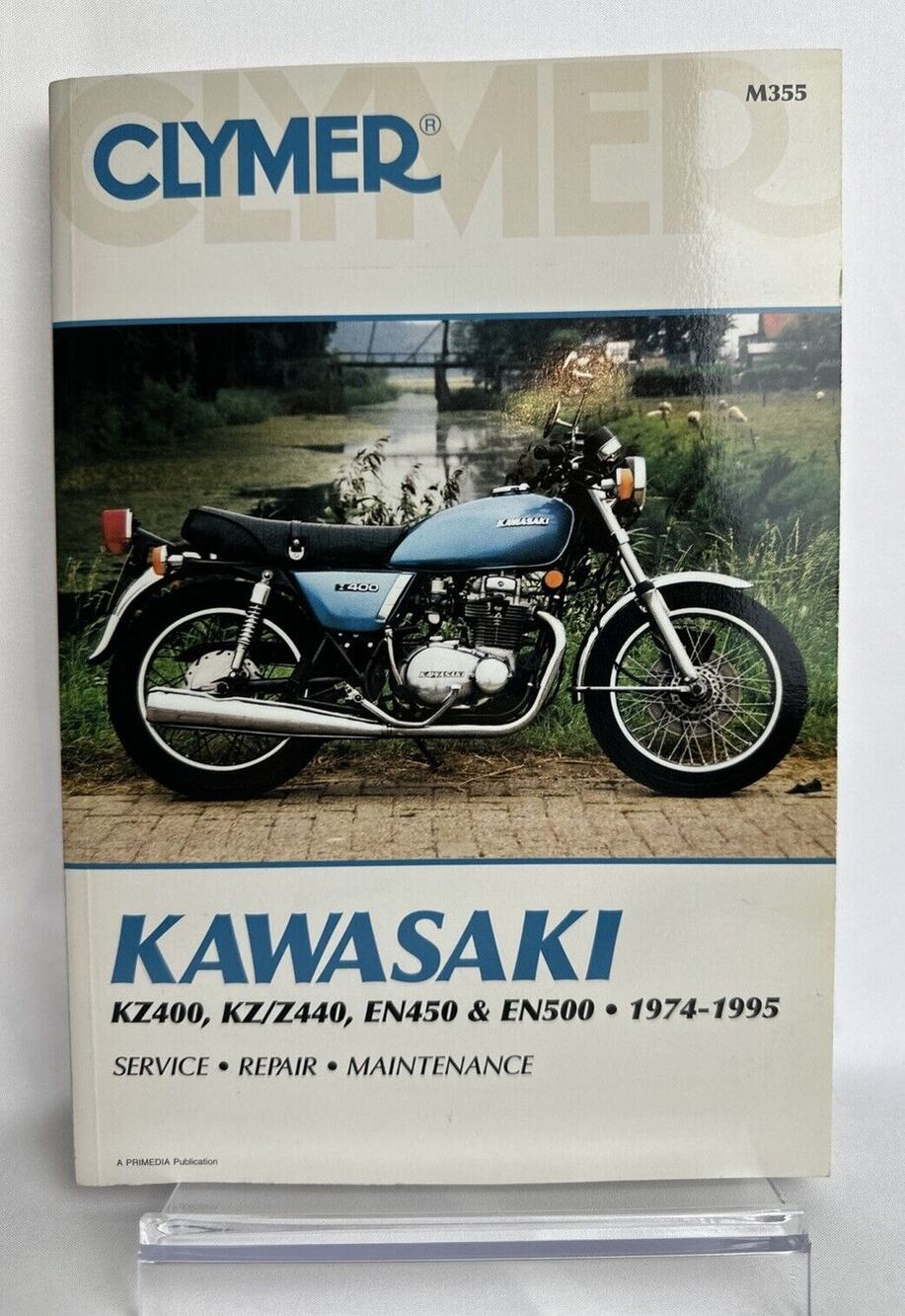 CLYMER 1974-1995 Kawasaki KZ400,KZ/Z440 LTD REPAIR MANUAL M355